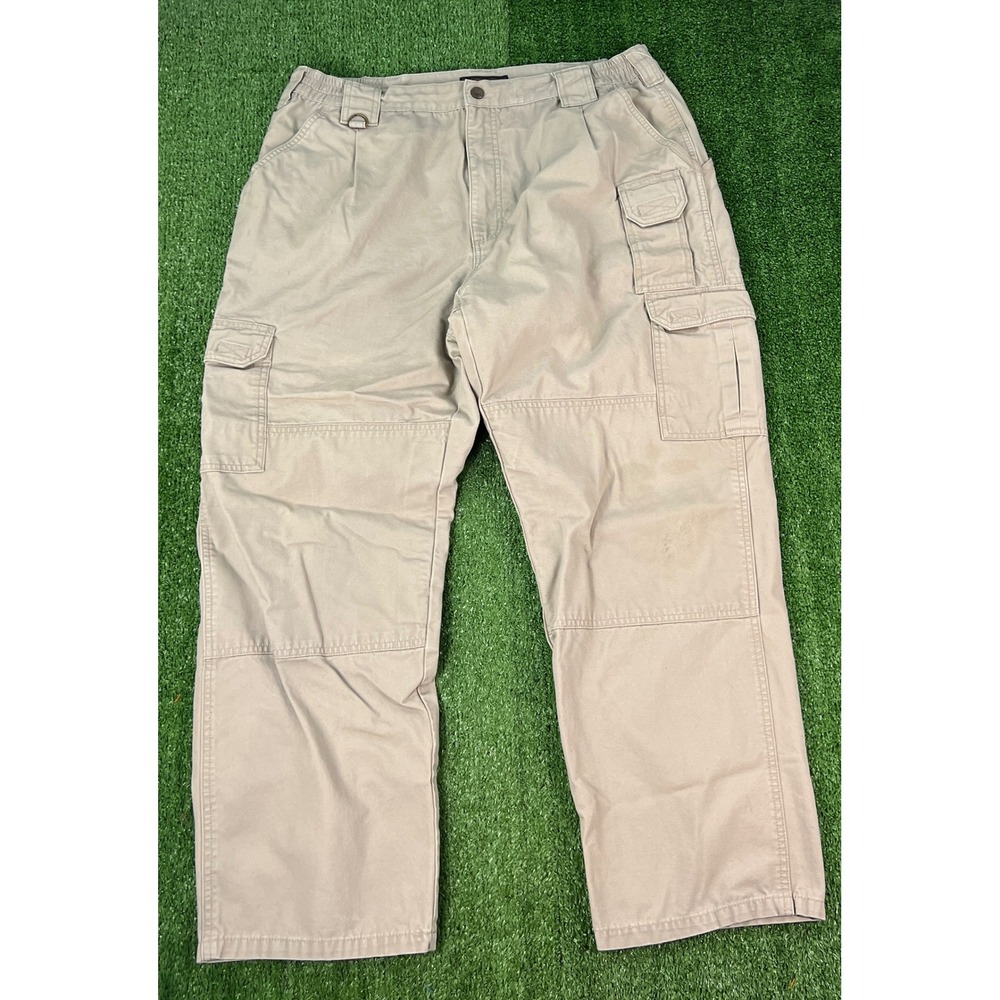 5.11 Tactical Mens Cargo Pants 38x30 Khaki Tan Cotton Utility Workwear